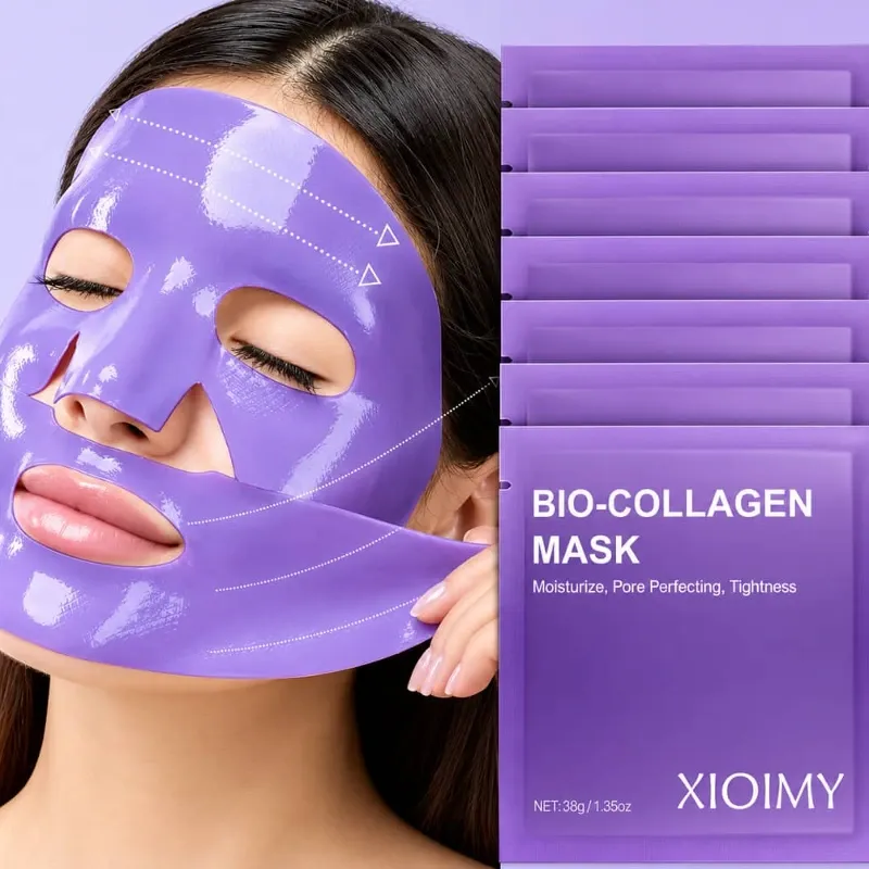 Mascarillas de Bio-Colágeno de Hidrogel💜