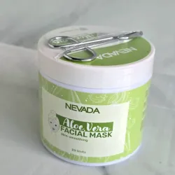 Mascarillas de velo de Aloe Vera🌿 (Pote de 20 unidades) ✨🔖