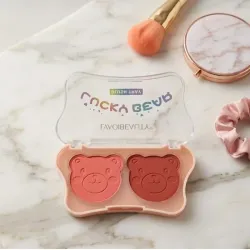 Paleta de Rubor , 2 tonalidades  ✨🔖