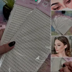 Paquetes grandes de perlas decorativas para maquillaje y cabello🤗