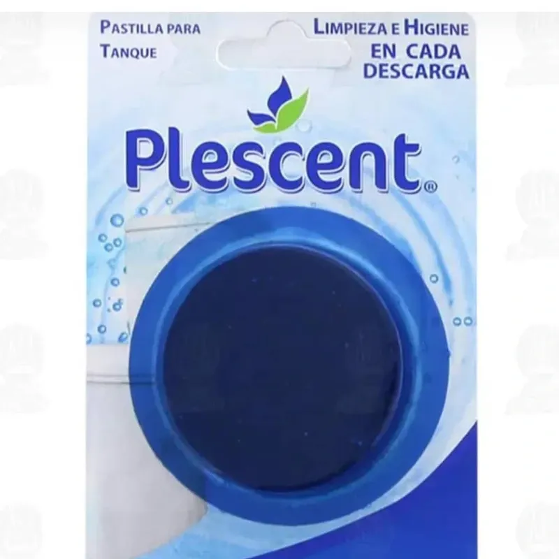 Pastilla desodorante Plescent para Limpiar Sanitarios