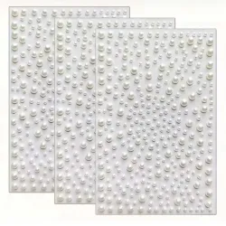 Perlas Adhesivas para Maquillaje y Cabello