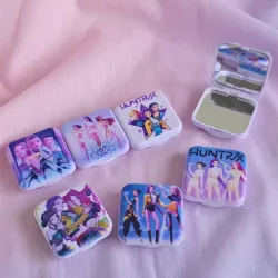 PopSockets con Compartimento de Doble Espejo Guerreras Kpop👑