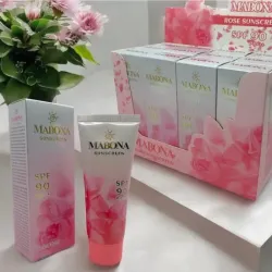 Protector solar Mabona de rosa 🌹
