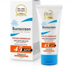 PROTECTOR SOLAR NEVADA 45 SPF ,100 ml