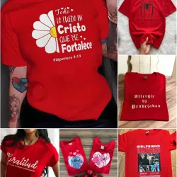 Pullobers Personalizados Rojos  ❤️🫟🎨 👉🏻6usd o al cambio