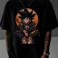 Pulóver negro de poliéster