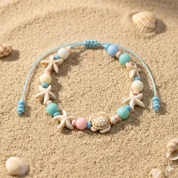 Pulsera con Accesorios 🐚☀️🌴🏖