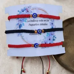 Pulseras tejidas