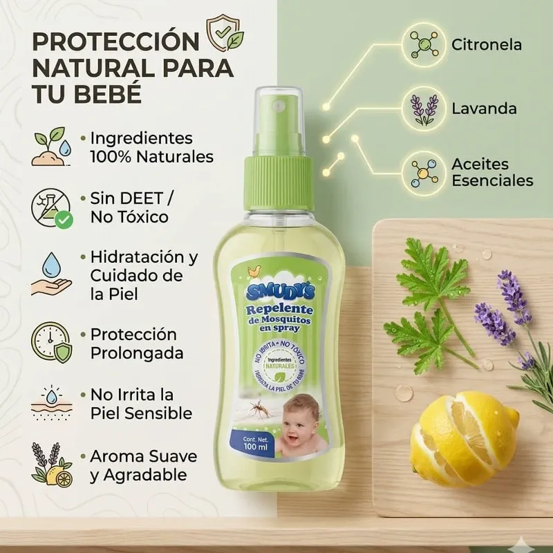 Repelente de mosquitos Smudy's