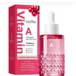 Serum Sadoer con vitamina A, niacinamida y arándanos rojos