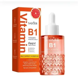 Serum Sadoer con vitamina B1, ácido hialurónico y toronja