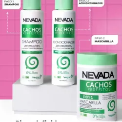 Set capilar Cachos Perfectos shampoo 500ml, acondicionador 500ml y mascarilla 1000gr