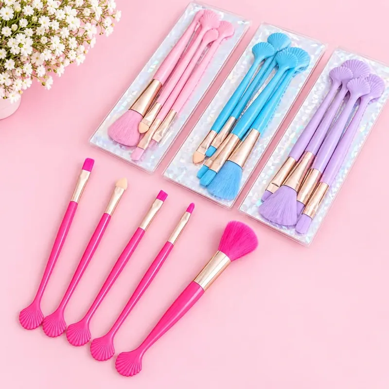 Set de brochas de concha 🐚