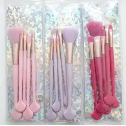 Set de brochas de concha 🐚