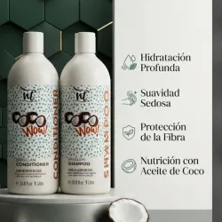 Shampo y Acondicionador sin Sal de Coco 🥥1L