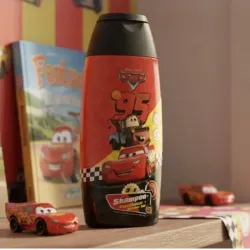 Shampoo 3 en 1 - Cars 300ml. Shampoo - Acondicionador - Gel de baño