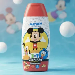 Shampoo 3 en 1 - Mickey 300ml. Shampoo - Acondicionador - Gel de baño