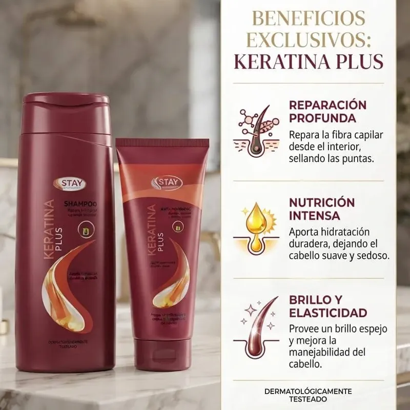 Shampoo 400ml y Acondicionador 230g