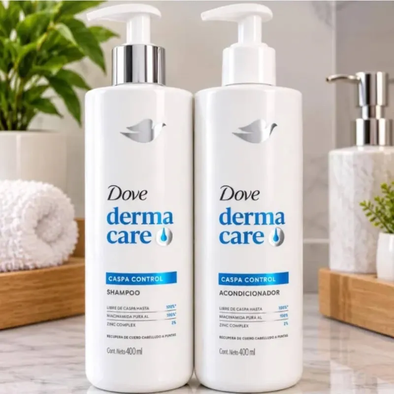 Shampoo+Acondicionador Dove derma care caspa control