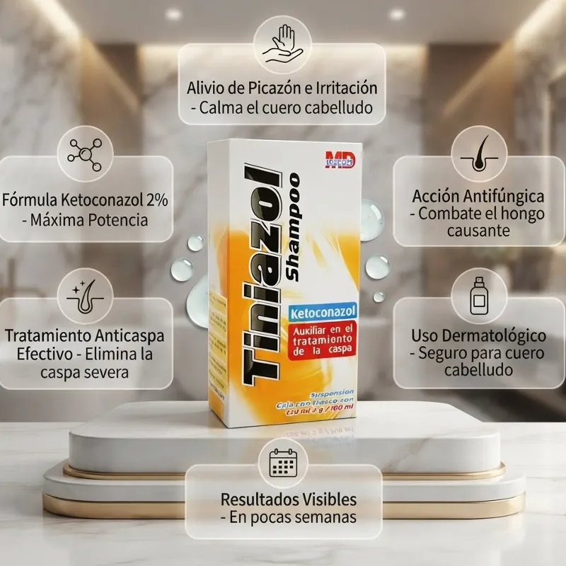 Shampoo de Ketoconazol