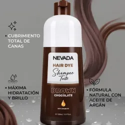 Shampoo de Tinte  Chocolate🤎🤎🤎 Nevada 16 oz
