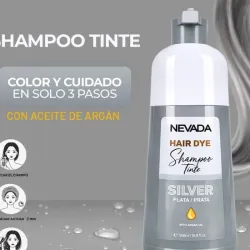 Shampoo de Tinte Nevada Platinado Nevada 🩶🩶🩶16 oz