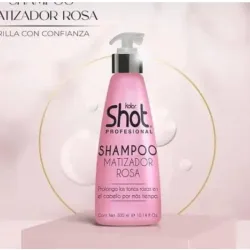 Shampoo matizador Rosa