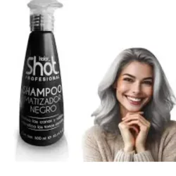 SHAMPOO MATIZADOR SHOT NEGRO 300ML
