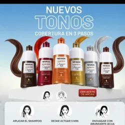 Shampoo Matizadores Nevada 16oz....todos los Tonos ✨