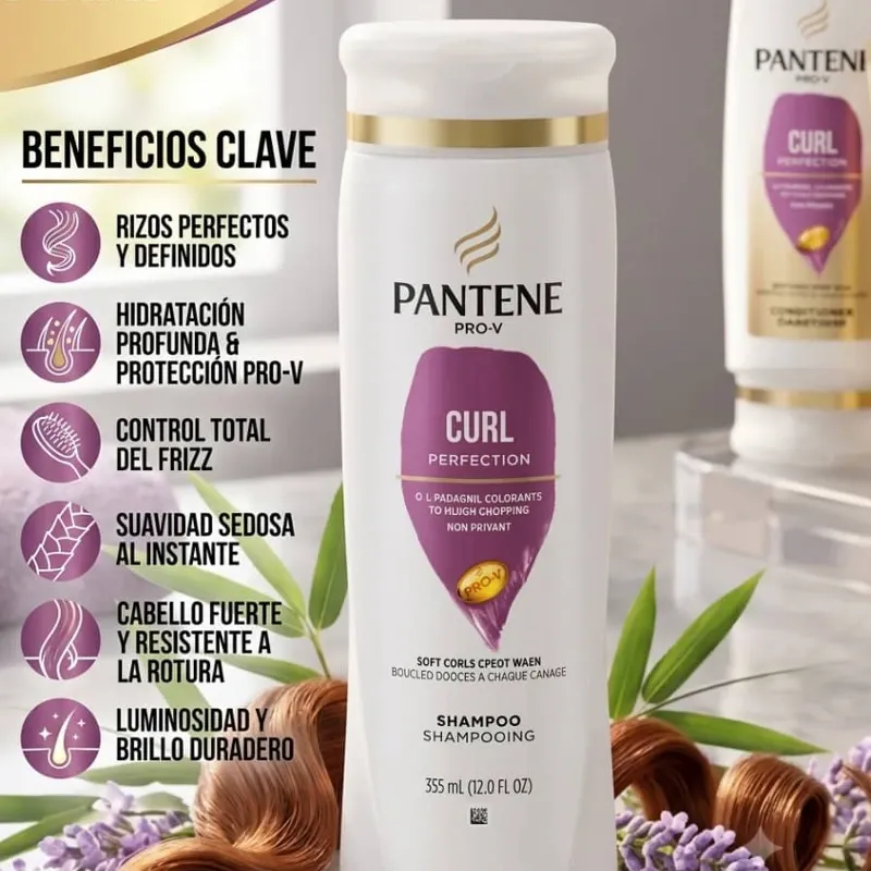 Shampoo PANTENE🩷Curl Perfection