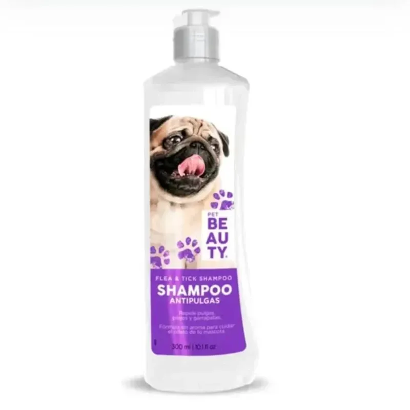 Shampoo Pet Beauty antipulgas para mascotas 🐶🐱