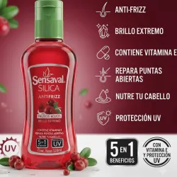 Silica Sensaval Antifrizz Brillo Extremo Frutos Rojos 🍒🍓