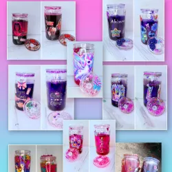 Snow Globe Personalizados (vasos de agua de doble pared)