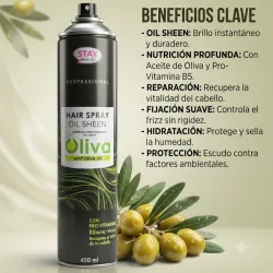 Spray para el cabello Aceite de Oliva✨👩🏻‍🦱👩🏻🫒