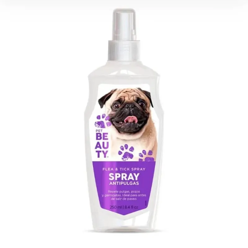 Spray Pet Beauty antipulgas para mascotas 🐶🐱