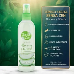 Tónico facial Jaloma de aloe vera + glicerina 5 en 1