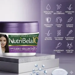 Tratamiento capilar Nutribela 10 suero hialurónico ✨🔖