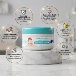 Vaselina blanca Smudy´s para bebé