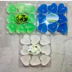 Velitas de corazón Set 9pcs