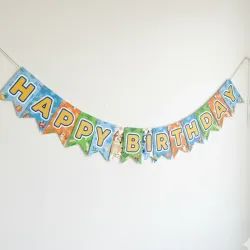 Banderín Happy birthday temático