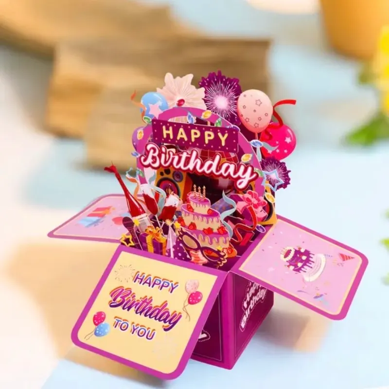 Feliz cumpleaños 3D 