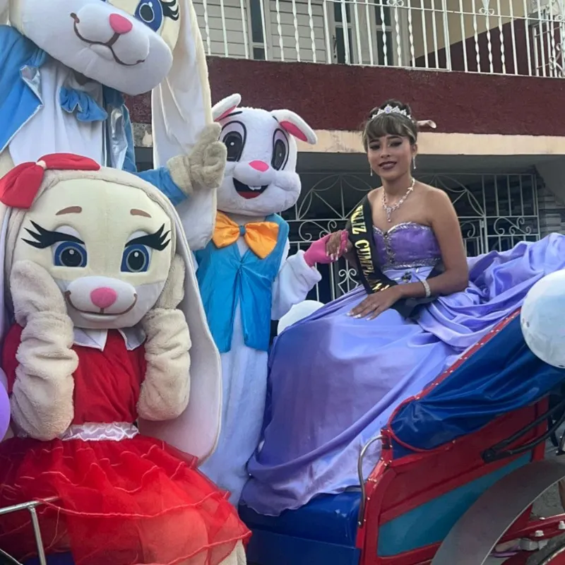 Rosy, Angel y Bunny 