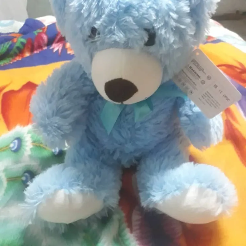 Oso de peluche Azul 