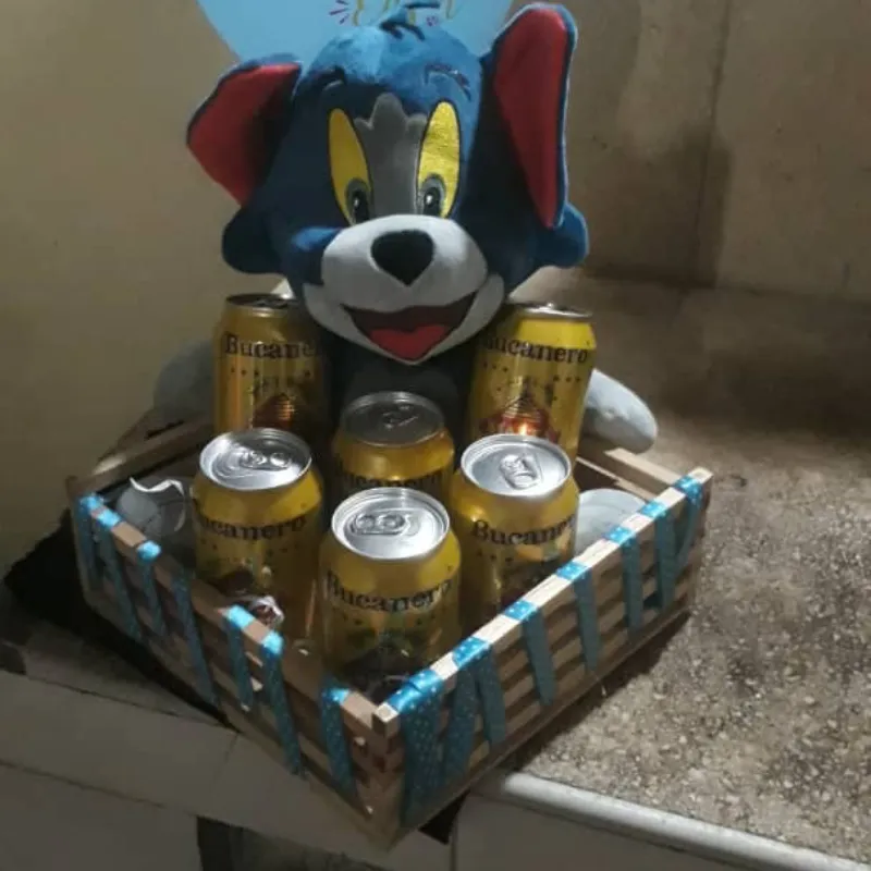 Peluche con maltas 