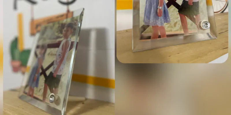 Portarretrato de cristal sublimado