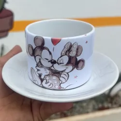 Tazas de cafe con leche