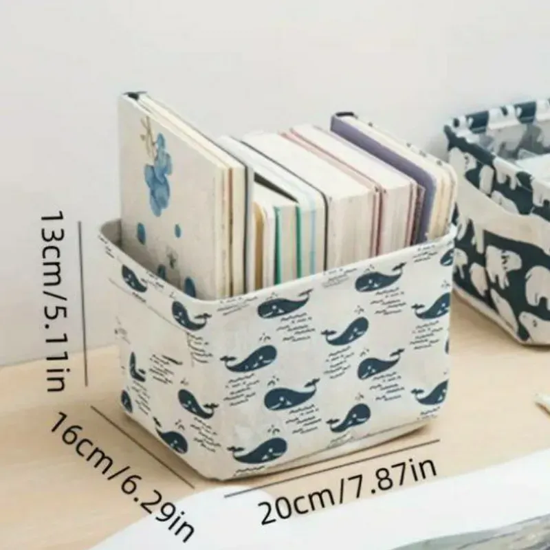 Cajita organizadora ballenas