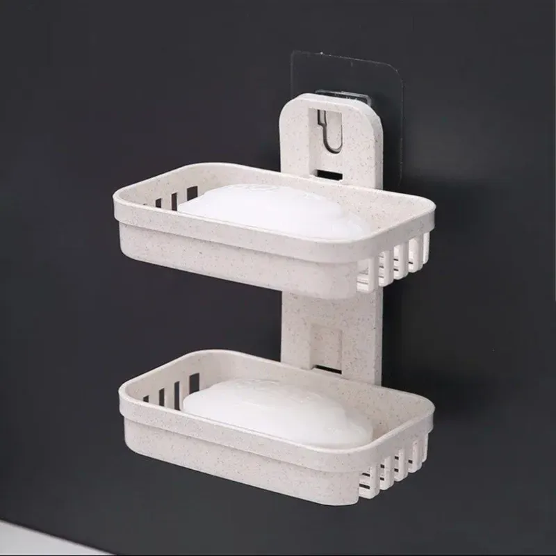 Jabonera doble adhesiva