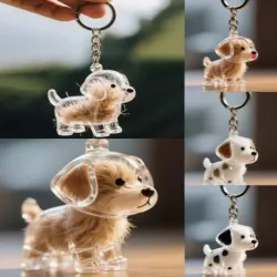 Llavero memorial mascota